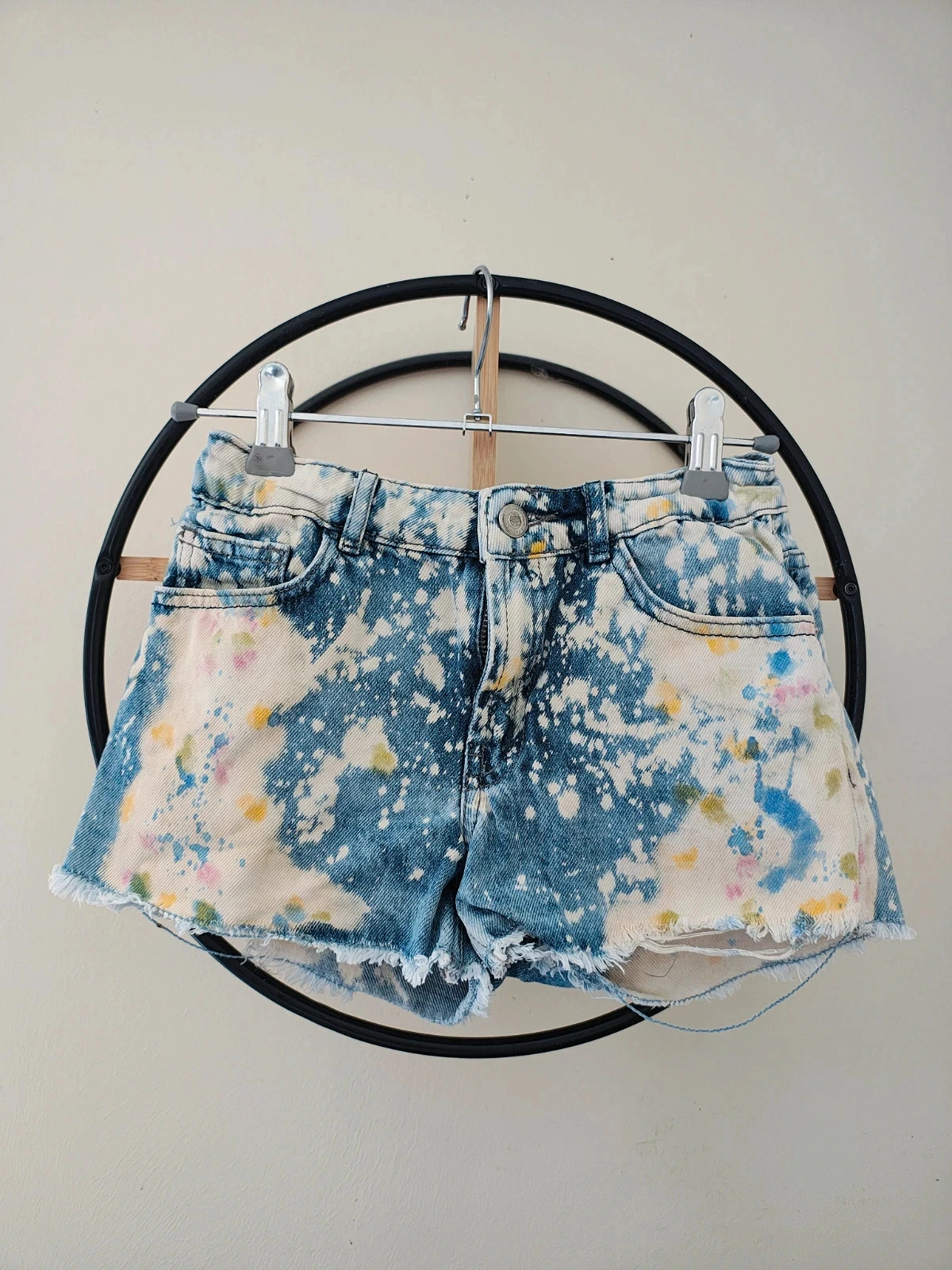 9 10 ans short en jean Zara
